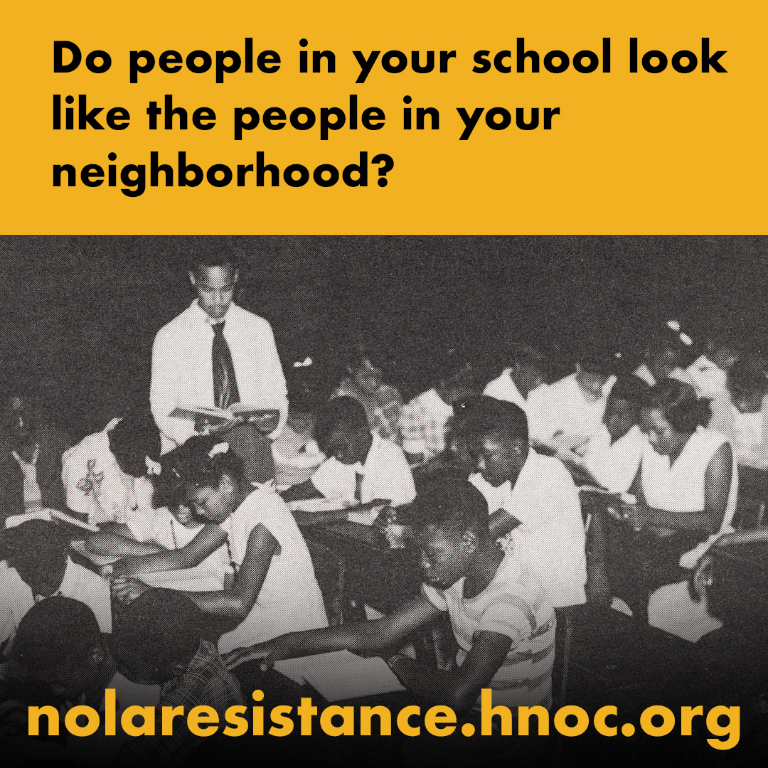 Do people in your school look like the people in your neighborhood?