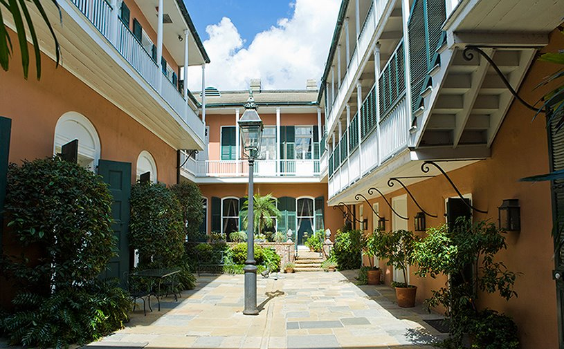 Courtyard at 533 Royal Street