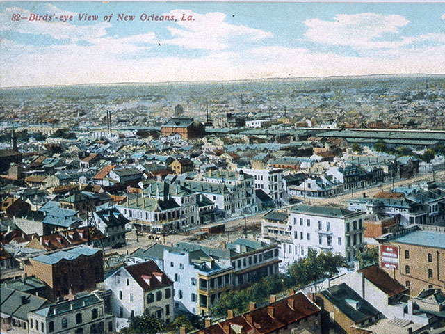 Postcard showing view of Storyville; New Orleans: C. B. Mason, [1904–8]; The Historic New Orleans Collection, 1979.362.16