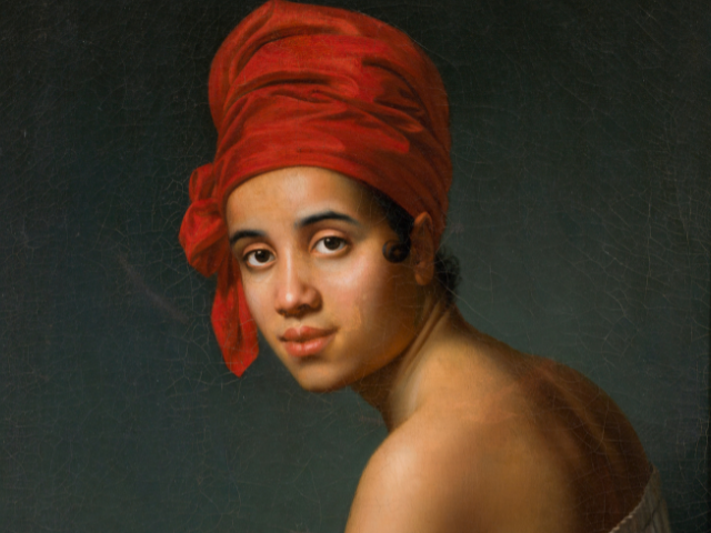 Creole in a Red Headdress (portrait)