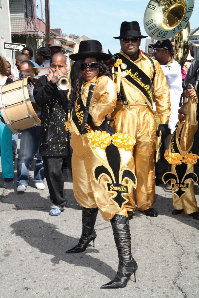 Juanita 'Nita' McNair, Tremé Sidewalk Steppers parade