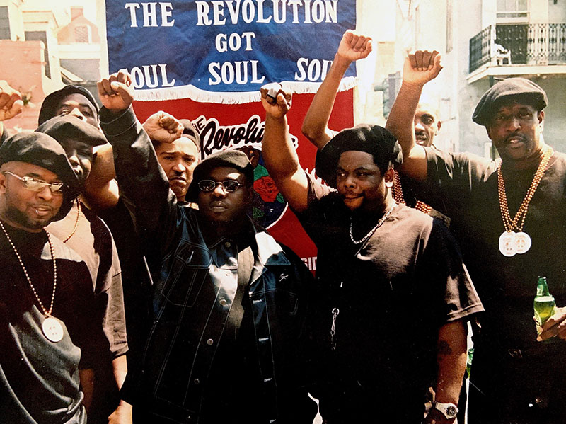 The Revolution honoring the Black Panther party
