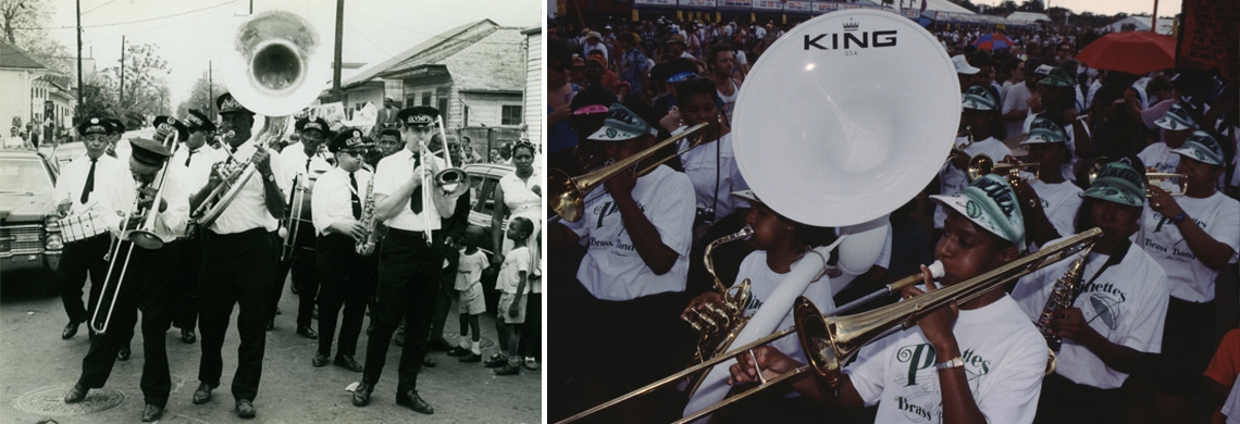 Video: Four defining eras in the history of New Orleans brass band