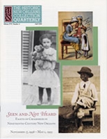 Seen and Not Heard: Facets of Childhood in Nineteenth-Century New Orleans