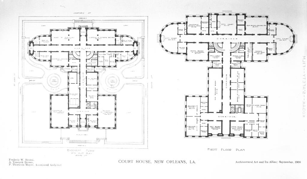 The Collins C. Diboll Vieux Carré Survey Property Info